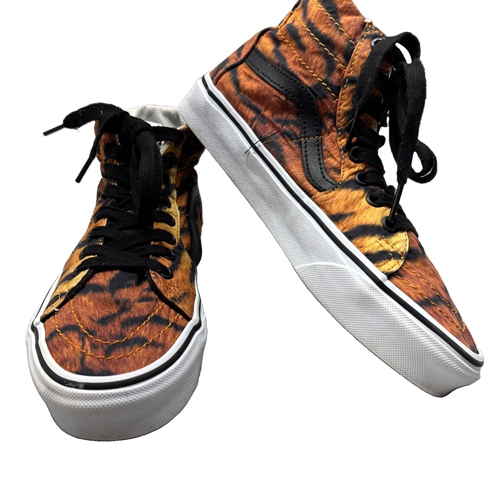 Vans Sk8-Hi Tapered Tiger Print Sneakers, Women's 7